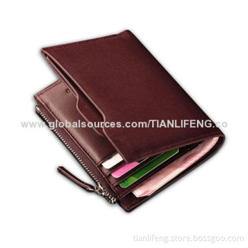 Leisure Quilted Leather Wallet for Business men